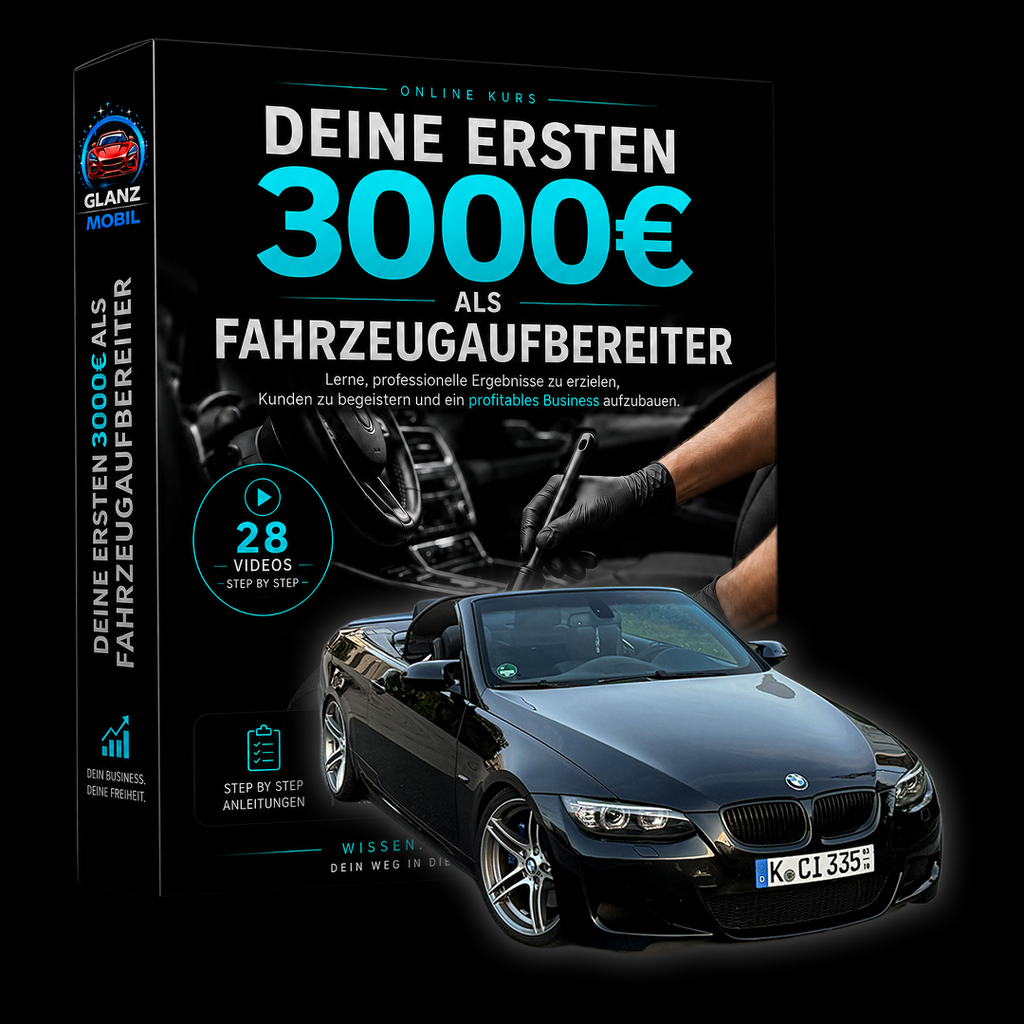 DEINE ERSTEN 3000€ ALS FAHRZEUGAUFBEREITER + BMW VERLOSUNG